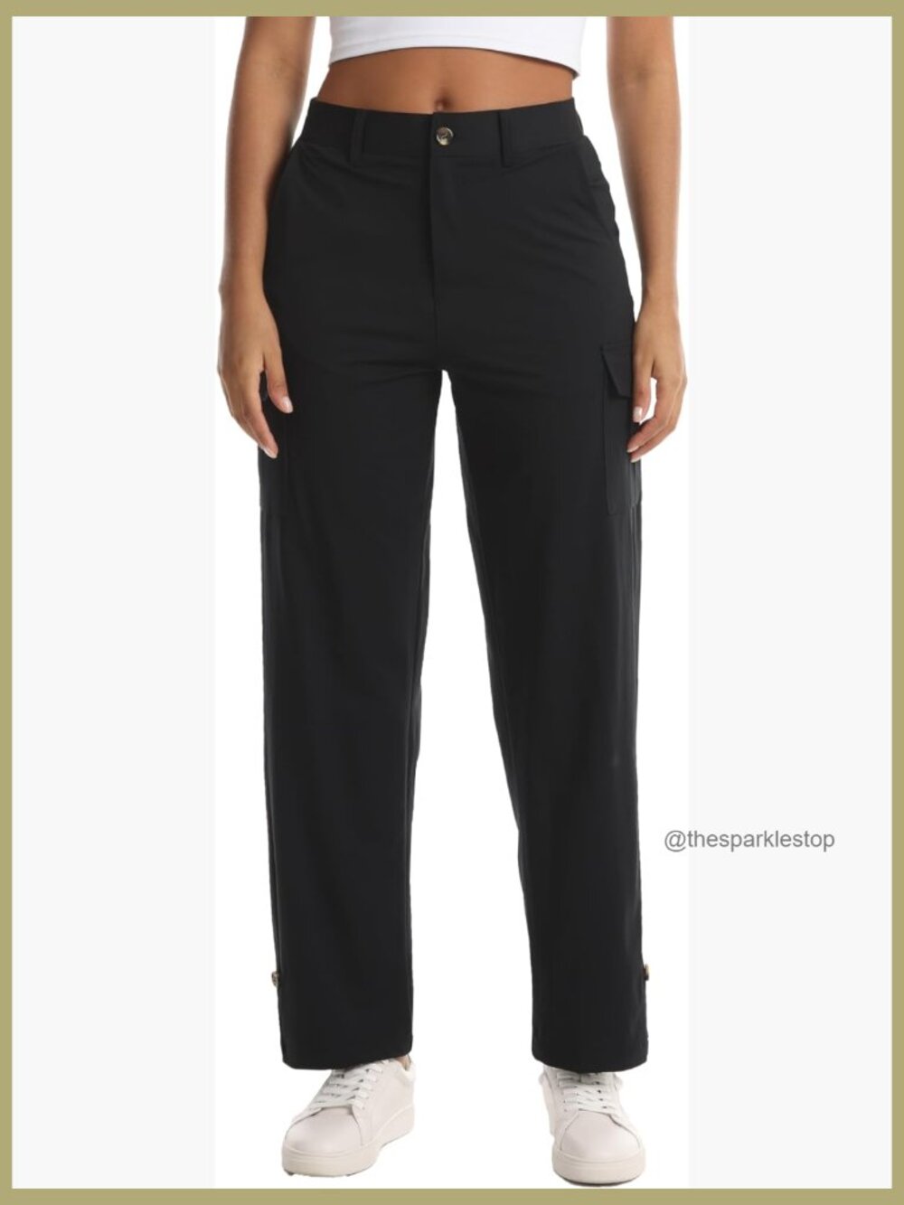 Lightweight Hiking Joggers with Pockets - Breathable Athletic Cargo Pants for
